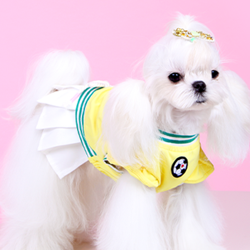 Soccer Sports Top Dog & Cat Breathable Athletic Shirt Dress