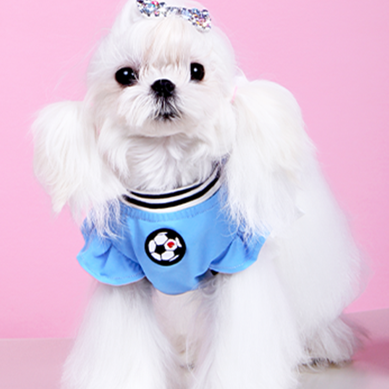 Soccer Sports Top Dog & Cat Breathable Athletic Shirt Dress