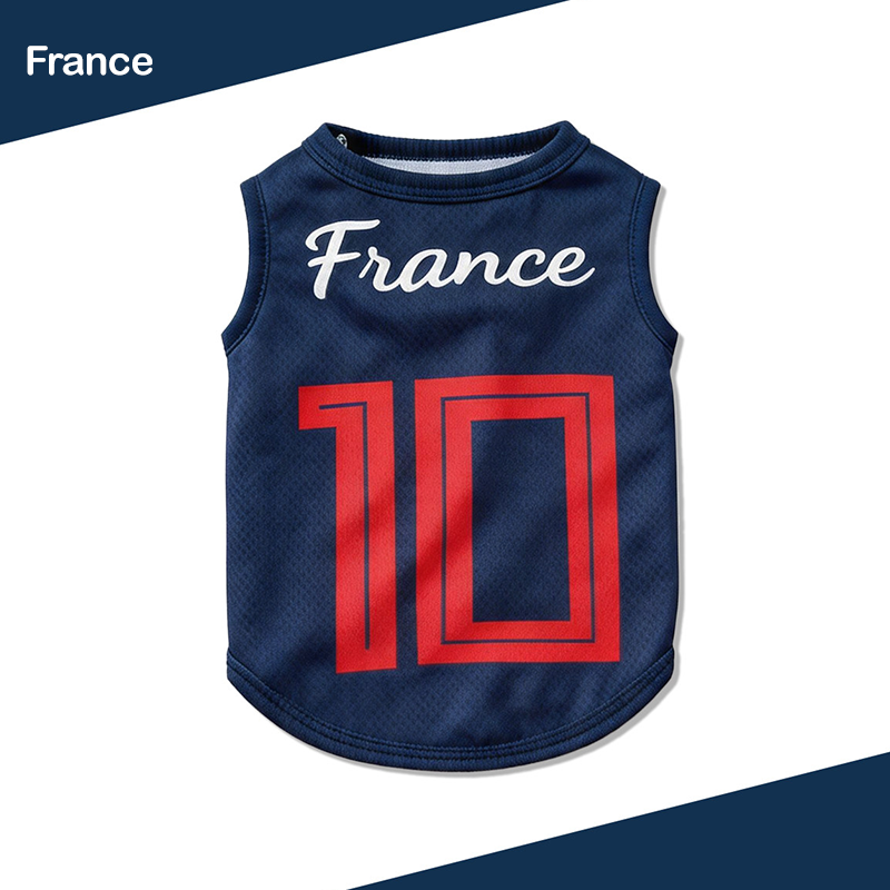 World Cup Mesh Vest Small Medium Dog & Cat Breathable Summer