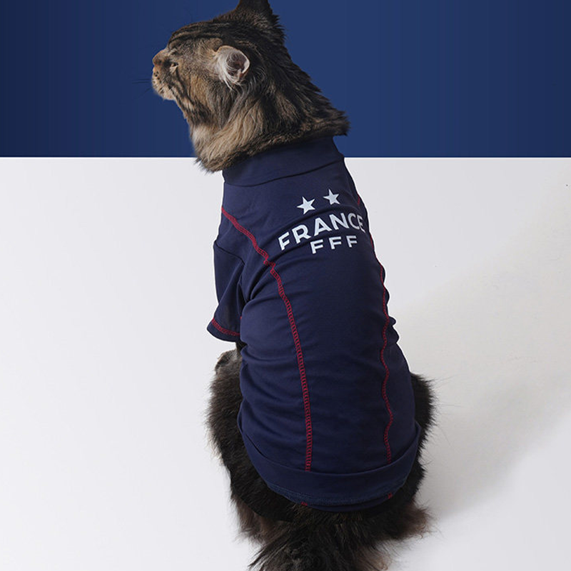 World Cup France Team Cooling Clothes T Shirt Dog & Cat