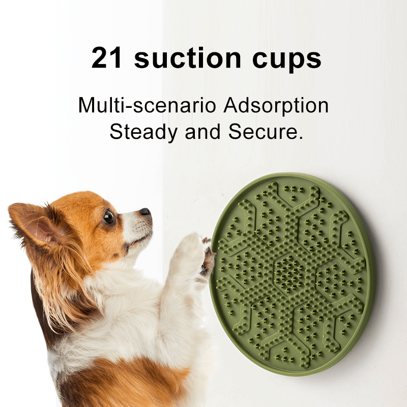 Silicone Lick Mat for Dog Cat Slow Feeder Pad Non - slip -