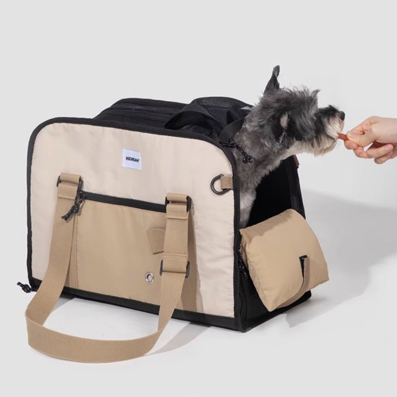 Multi - use Breathable Pet Carrier Going Out Handbag Car Seat -