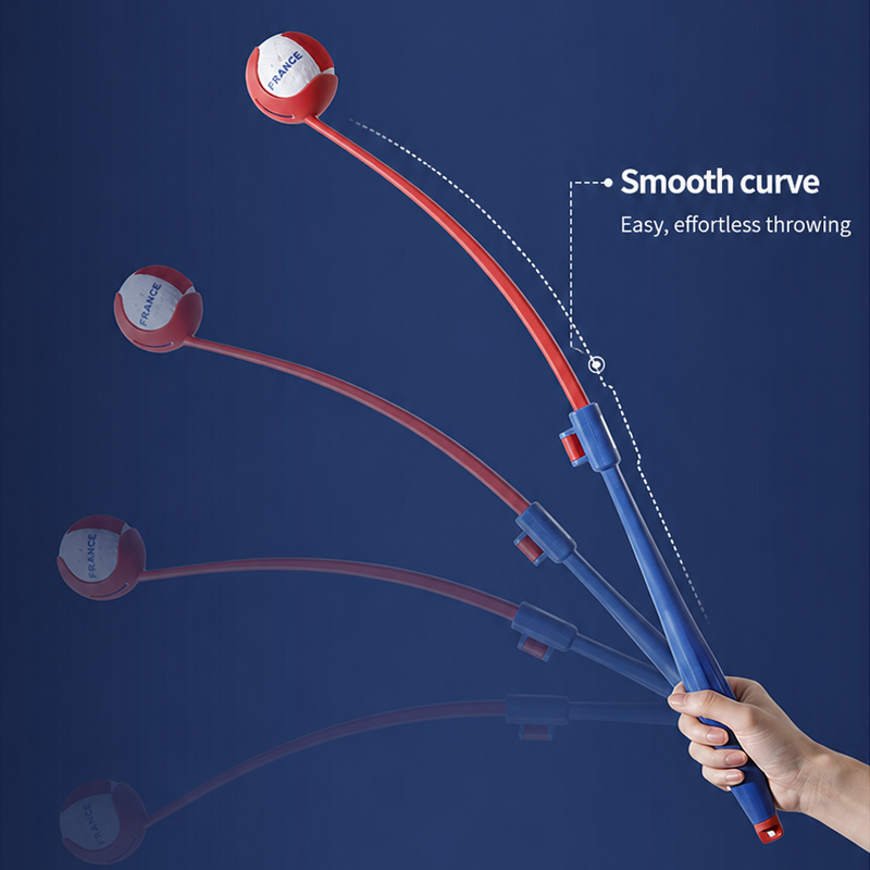 World Cup France Team Dog Tennis Ball Launcher Training Toy