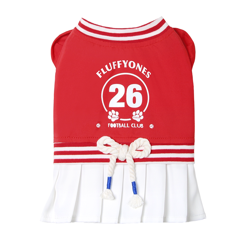 Soccer Sports Top Dog & Cat Breathable Athletic Shirt Dress