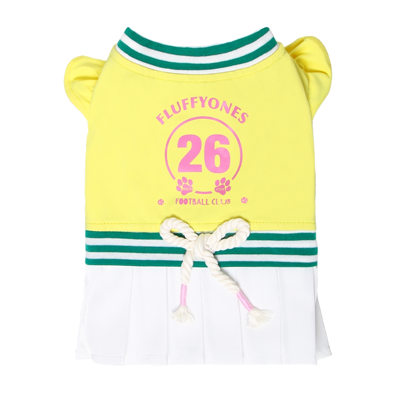 Soccer Sports Top Dog & Cat Breathable Athletic Shirt Dress