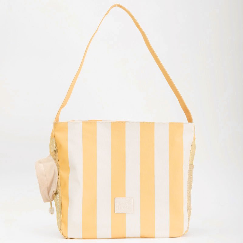 Pet Carrier Breathable Cat Dog Stripes Handbag With Small Opening -
