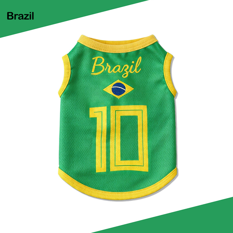 World Cup Mesh Vest Small Medium Dog & Cat Breathable Summer