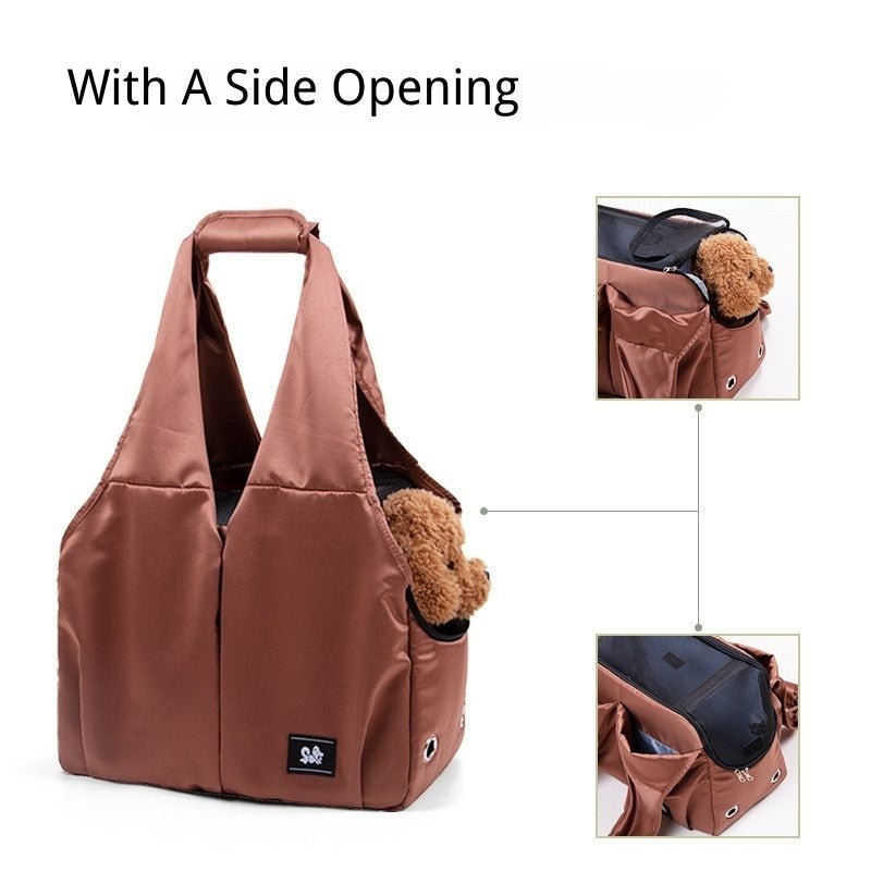 Breathable Pet Carrier for Small Dog Cat Under 13.2 lb Waterproof -
