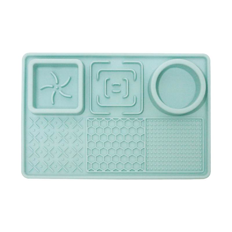 Slow Feeder Bowl, Silicone Lick Mat with Suction Cups for Dog Cat -