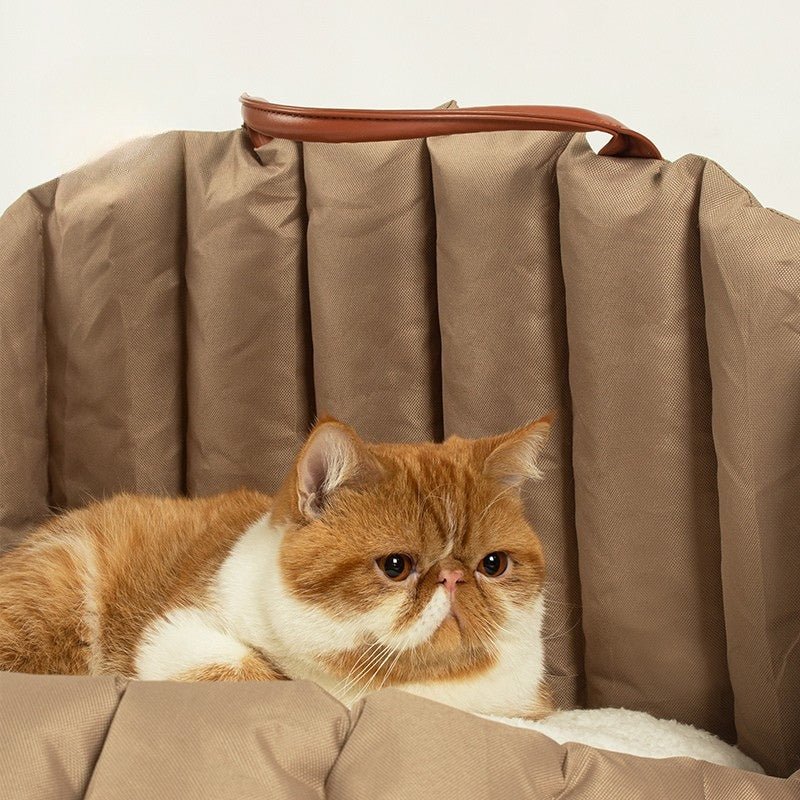Pet Carrier Oxford Cloth Anti - scratch With Furry Pad for Small Pet -
