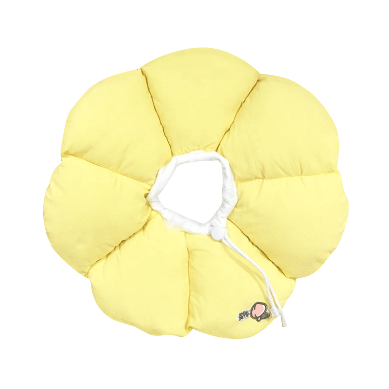 Cotton Flower Soft Elizabeth Collar for Small Medium Dogs Anti - Lick Bite -