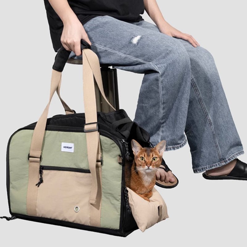 Soft - Sided Cat Carrier – Portable, Comfy & Ventilated -