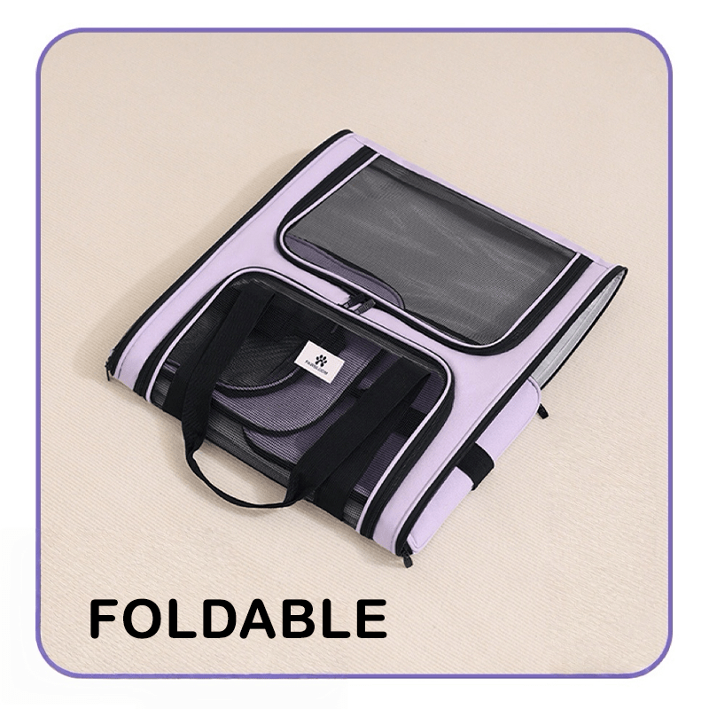 Breathable Travel Bag Large Portable Pet Carrier Backpack -