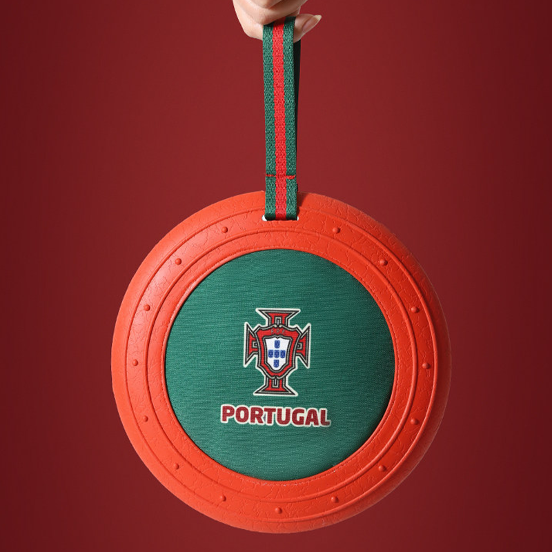 World Cup Portugal Team Dog Flying Disc Durable Fetch Training Toy