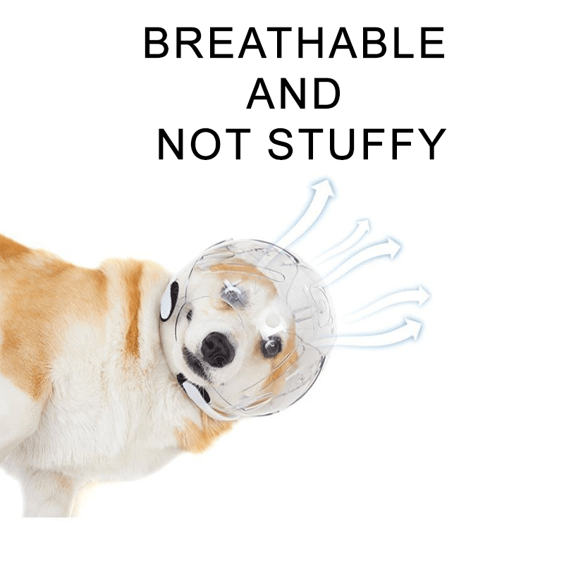 Adjustable Dogs Anti - Bite Space Helmet -