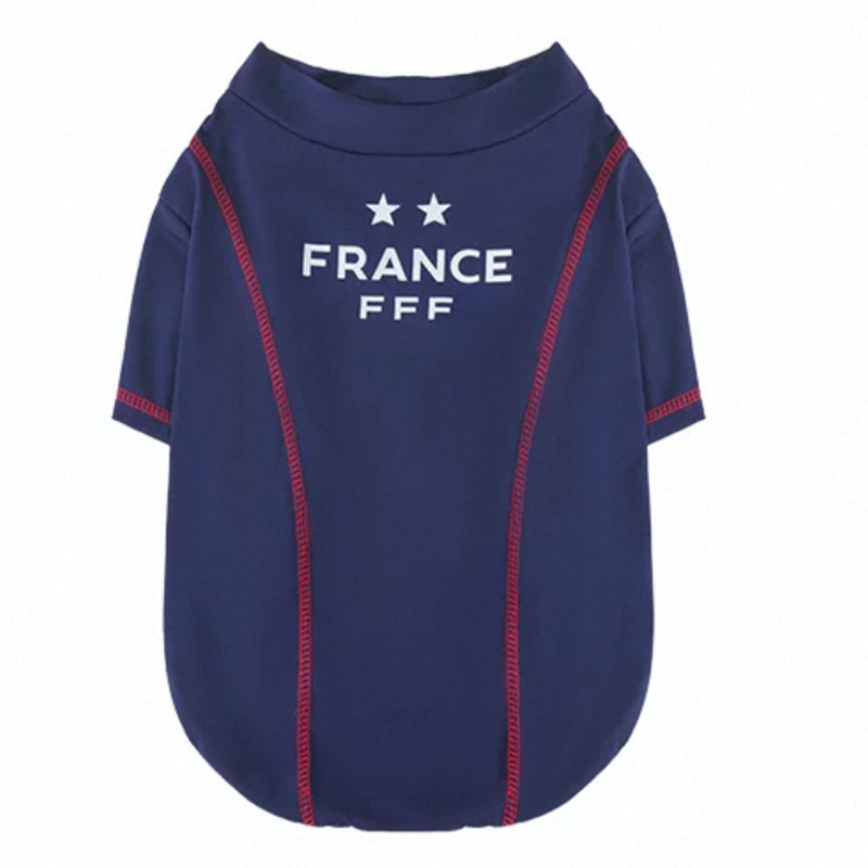 World Cup France Team Cooling Clothes T Shirt Dog & Cat