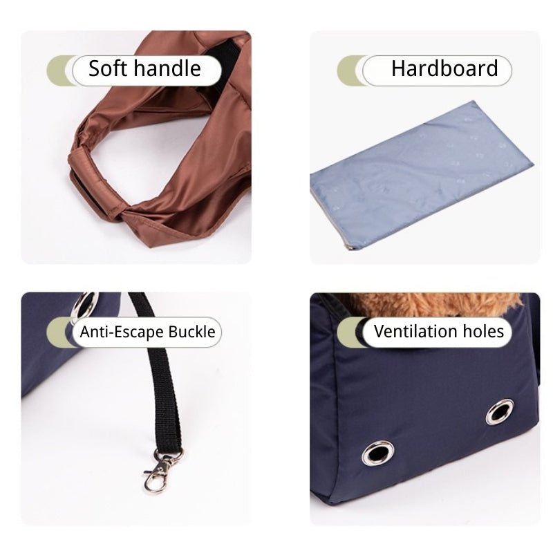 Breathable Pet Carrier for Small Dog Cat Under 13.2 lb Waterproof -