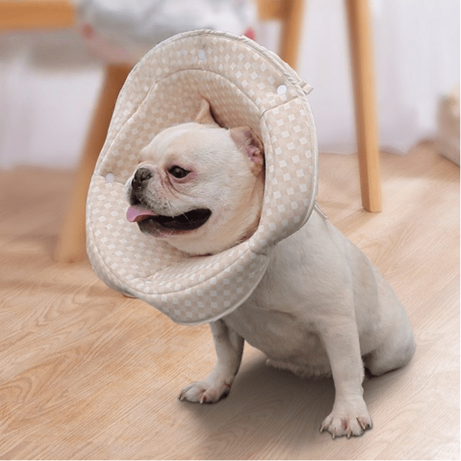 Soft Foldable Dog Collar Anti - Lick Protective Recovery Cone -