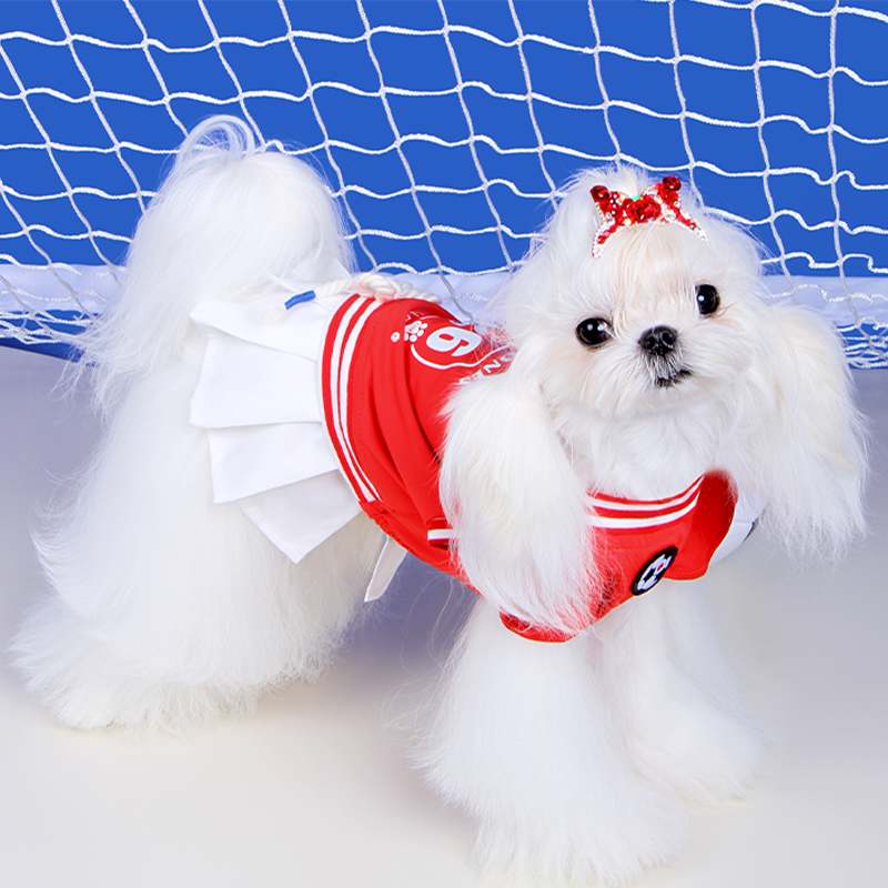 Soccer Sports Top Dog & Cat Breathable Athletic Shirt Dress