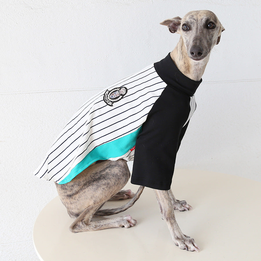 World Cup Vintage League Baseball Jacket Italian Greyhound Whippet Clothes