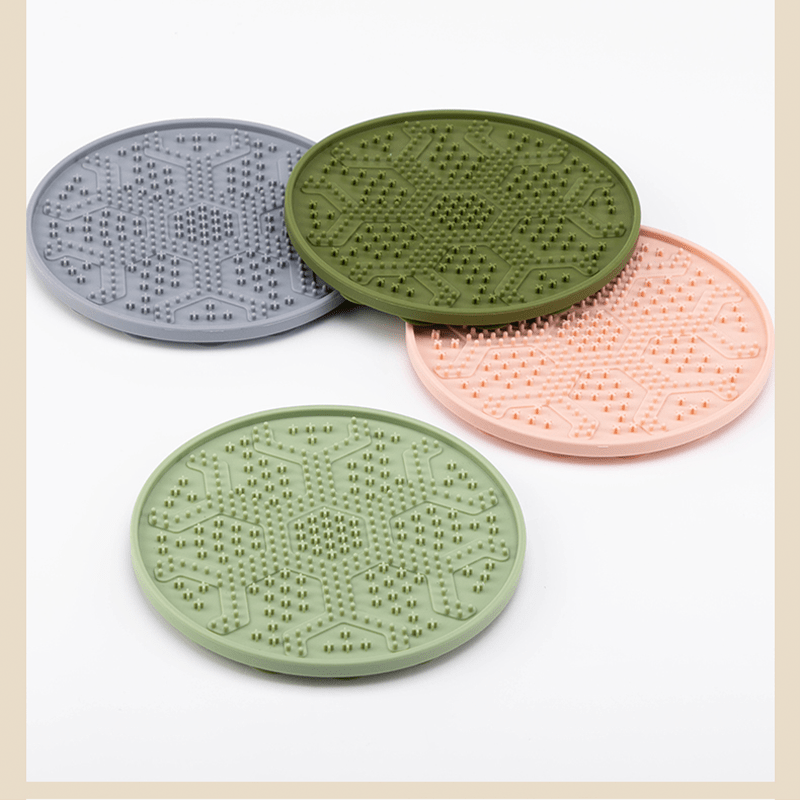Silicone Lick Mat for Dog Cat Slow Feeder Pad Non - slip -