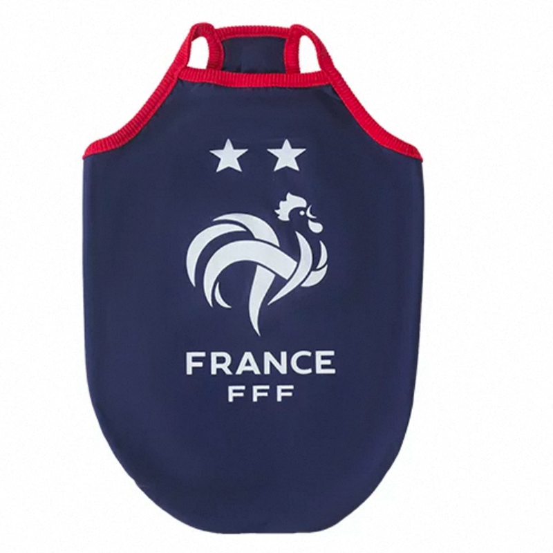 World Cup France Team Dog & Cat Cooling Suspender Shirt
