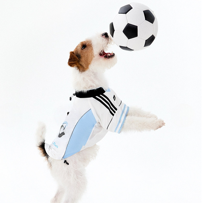 World Cup Jersey Small Medium Dogs Breathable Sports Shirt