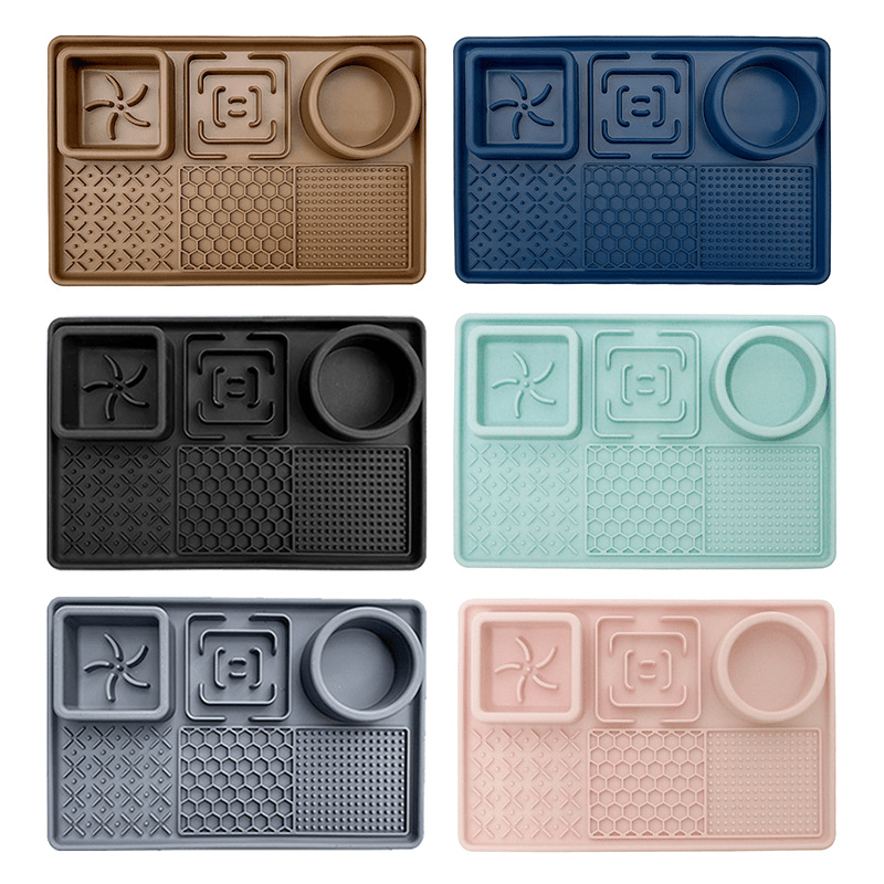 Slow Feeder Bowl, Silicone Lick Mat with Suction Cups for Dog Cat -
